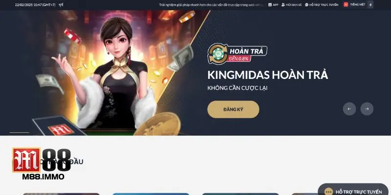 Giới thiệu M88 những ưu điểm nổi bật